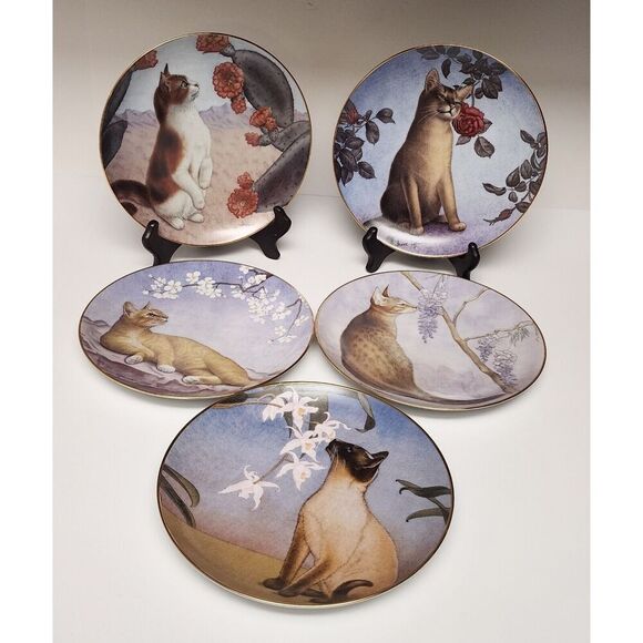 12 IRENE SPENCER 1989/Hamilton CAT Collection Country Plates - Picture 9 of 16